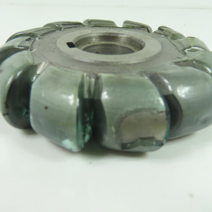 4-1/4" OD x 1" x 1" Bore Straight Tooth Side Milling Cutter