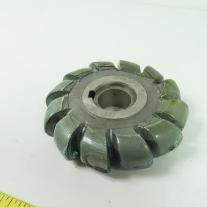 4-1/4" OD x 1" x 1" Bore Straight Tooth Side Milling Cutter