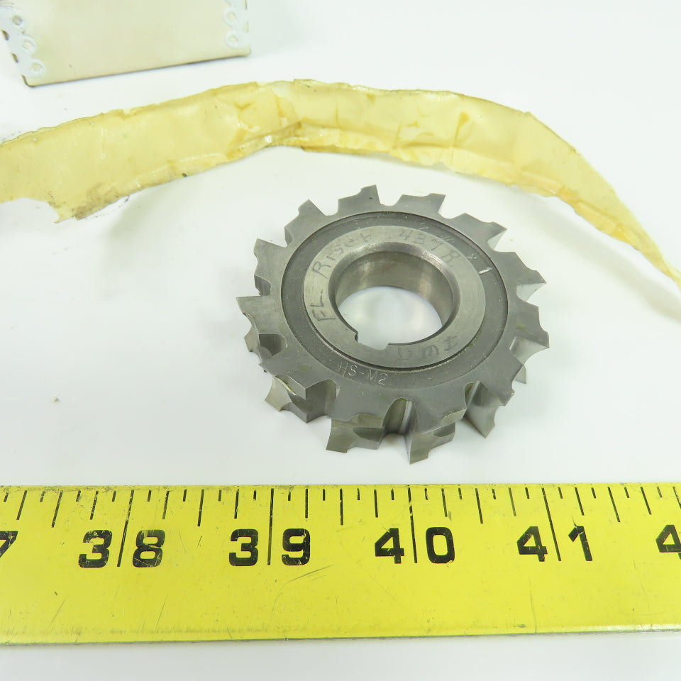 F&D 5/16" x 2-3/4" x 1" 12- Tooth Milling Cutter HS-M2
