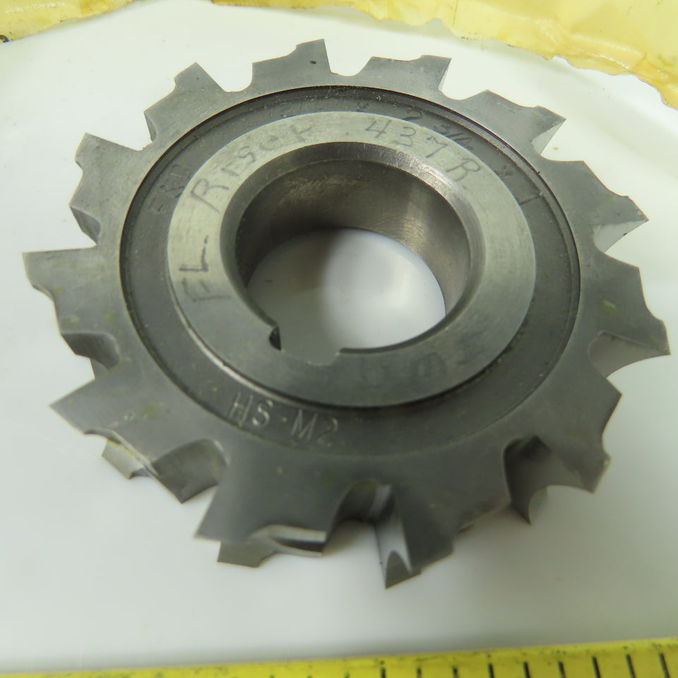 F&D 5/16" x 2-3/4" x 1" 12- Tooth Milling Cutter HS-M2
