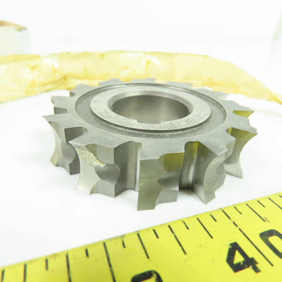 F&D 5/16" x 2-3/4" x 1" 12- Tooth Milling Cutter HS-M2