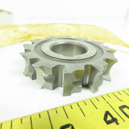 F&D 5/16" x 2-3/4" x 1" 12- Tooth Milling Cutter HS-M2