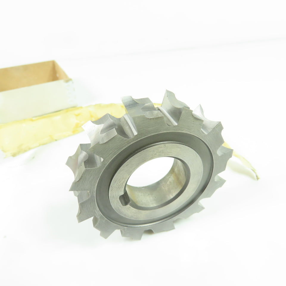F&D 5/16" x 2-3/4" x 1" 12- Tooth Milling Cutter HS-M2