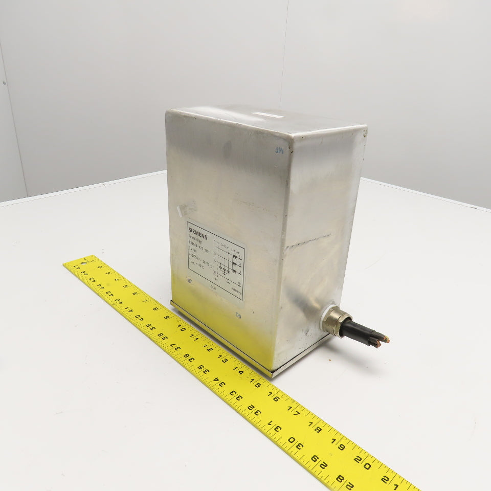 Siemens B84143-A75-R11 3x75A 440/250V 50/60Hz Noise Filter