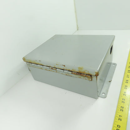 Weigmann B100804CH 10" x 8" x 4" Electrical Enclosure Type 12,13 W/ Backplate