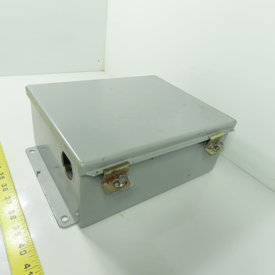 Weigmann B100804CH 10" x 8" x 4" Electrical Enclosure Type 12,13 W/ Backplate