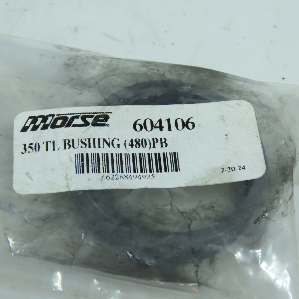 Morse 604106 350 TL Bushing (480)PB Lot Of 2