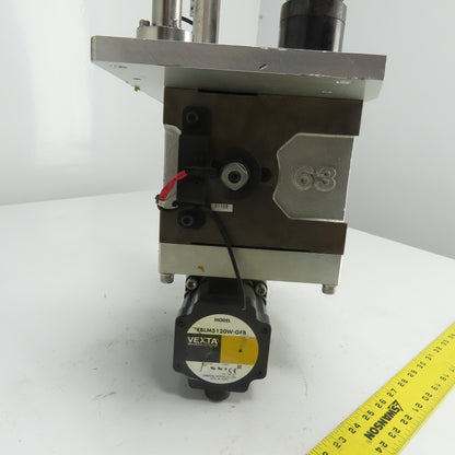 CKD PPIX063-004015SRS1-X012358 Mechanical Indexer Cam Gear Assembly W/ DC Motor