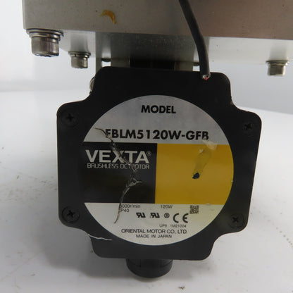 CKD PPIX063-004015SRS1-X012358 Mechanical Indexer Cam Gear Assembly W/ DC Motor