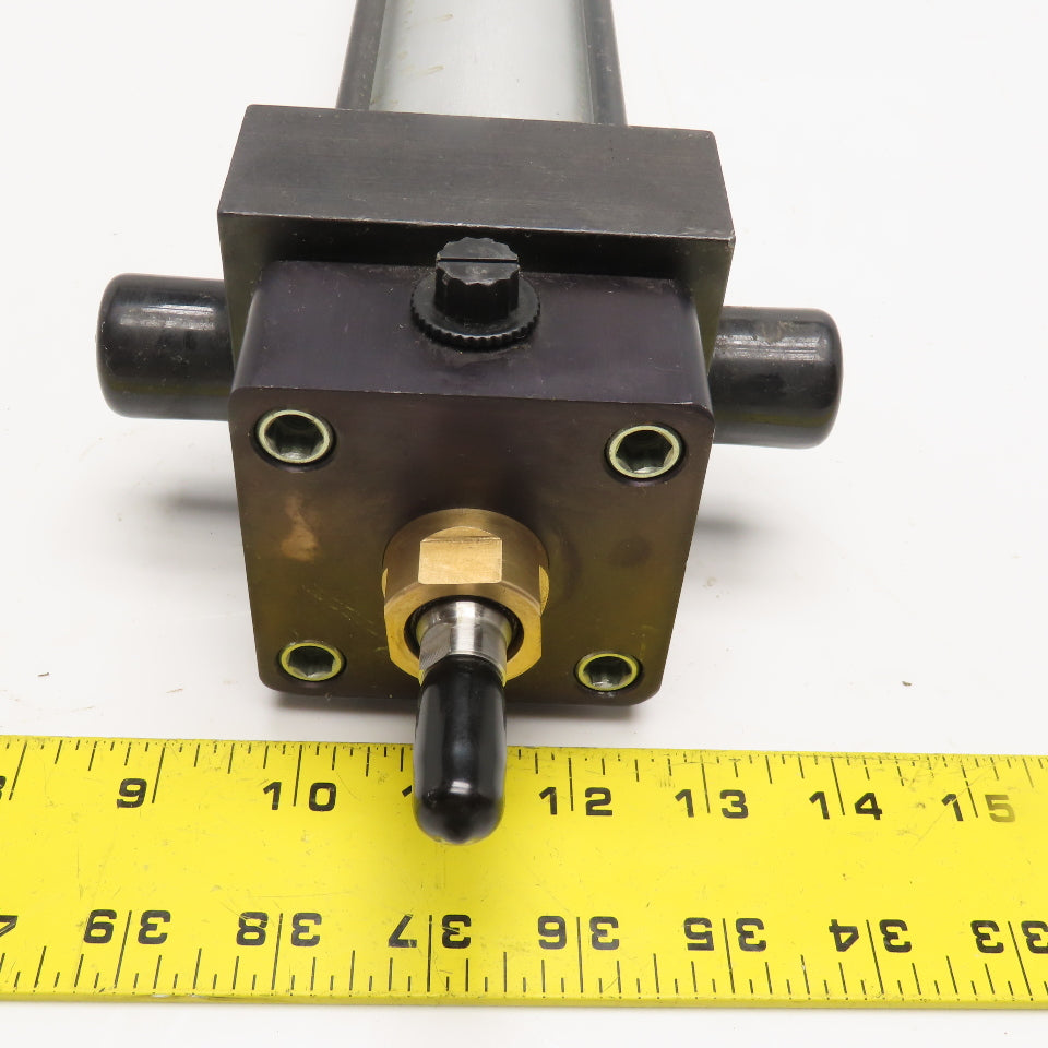 Parker CDD4MA2UV14YC 2-1/2" Bore x 21" Stroke Trunnion Mount Air Cylinder