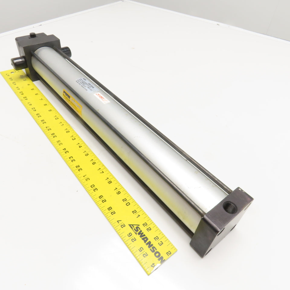 Parker CDD4MA2UV14YC 2-1/2" Bore x 21" Stroke Trunnion Mount Air Cylinder
