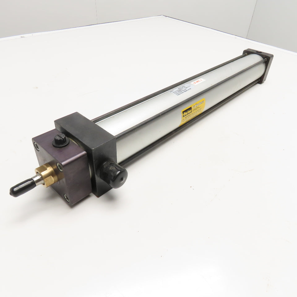 Parker CDD4MA2UV14YC 2-1/2" Bore x 21" Stroke Trunnion Mount Air Cylinder