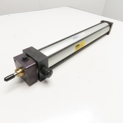 Parker CDD4MA2UV14YC 2-1/2" Bore x 21" Stroke Trunnion Mount Air Cylinder