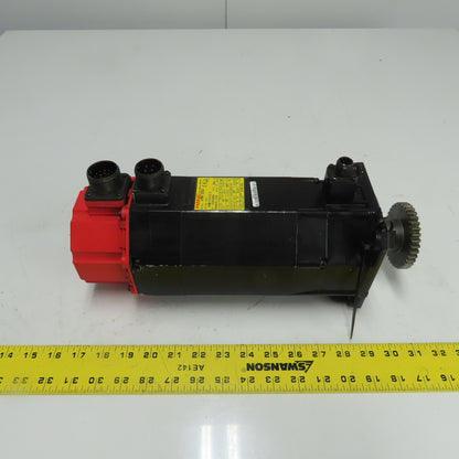 Fanuc A06B-0163-B175 1.8Kw AC Servo Motor 161V 200Hz 3000RPM 6.8A 3Ph