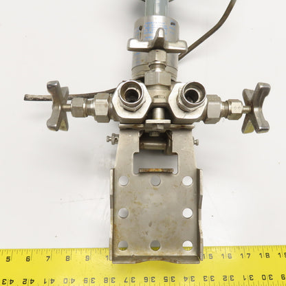 Gould PD3000-200 Flow Transmitter 3 Way Stainless Steel Manifold 1/2" NPT