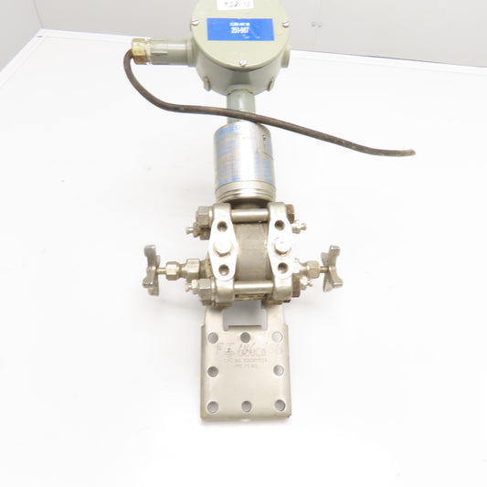 Gould PD3000-200 Flow Transmitter 3 Way Stainless Steel Manifold 1/2" NPT