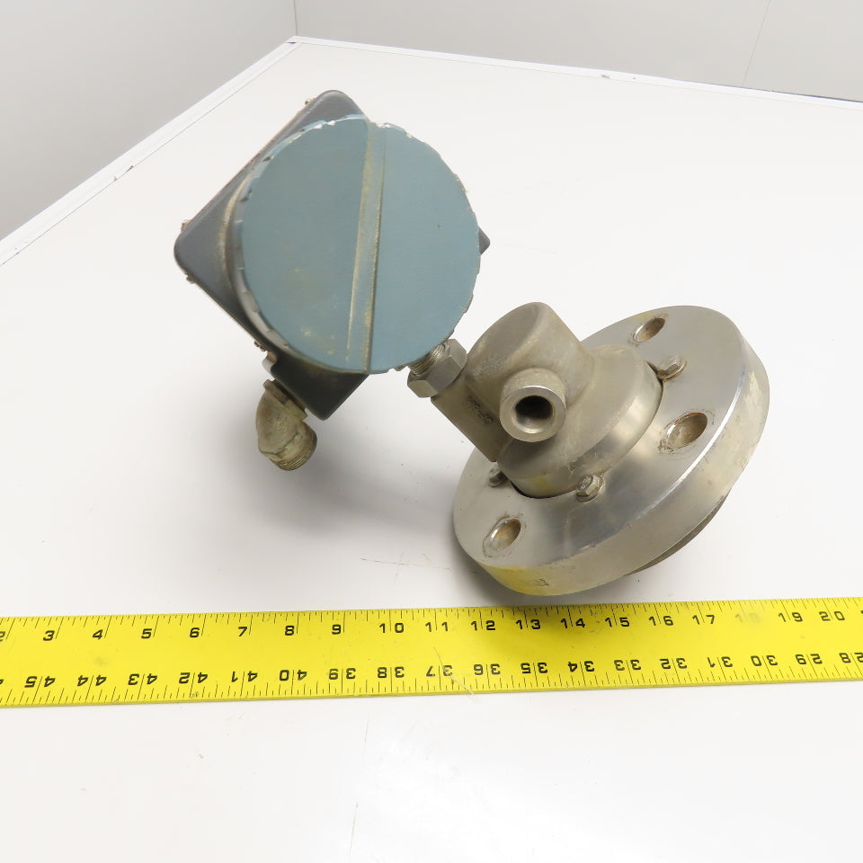 Foxboro 824DF-IS1SMSA1-A 3" Flange Pressure Transmitter 12.5-65VDC 0-100% Output
