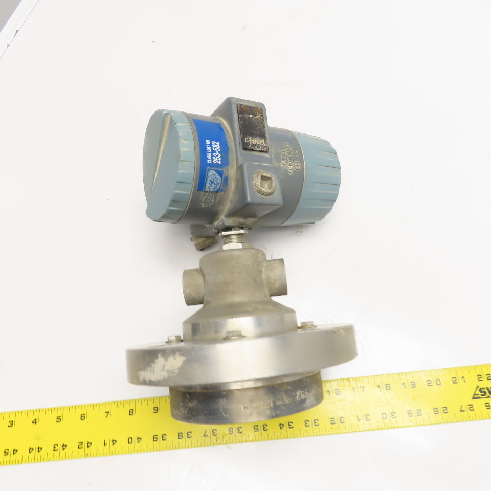 Foxboro 824DF-IS1SMSA1-A 3" Flange Pressure Transmitter 12.5-65VDC 0-100% Output