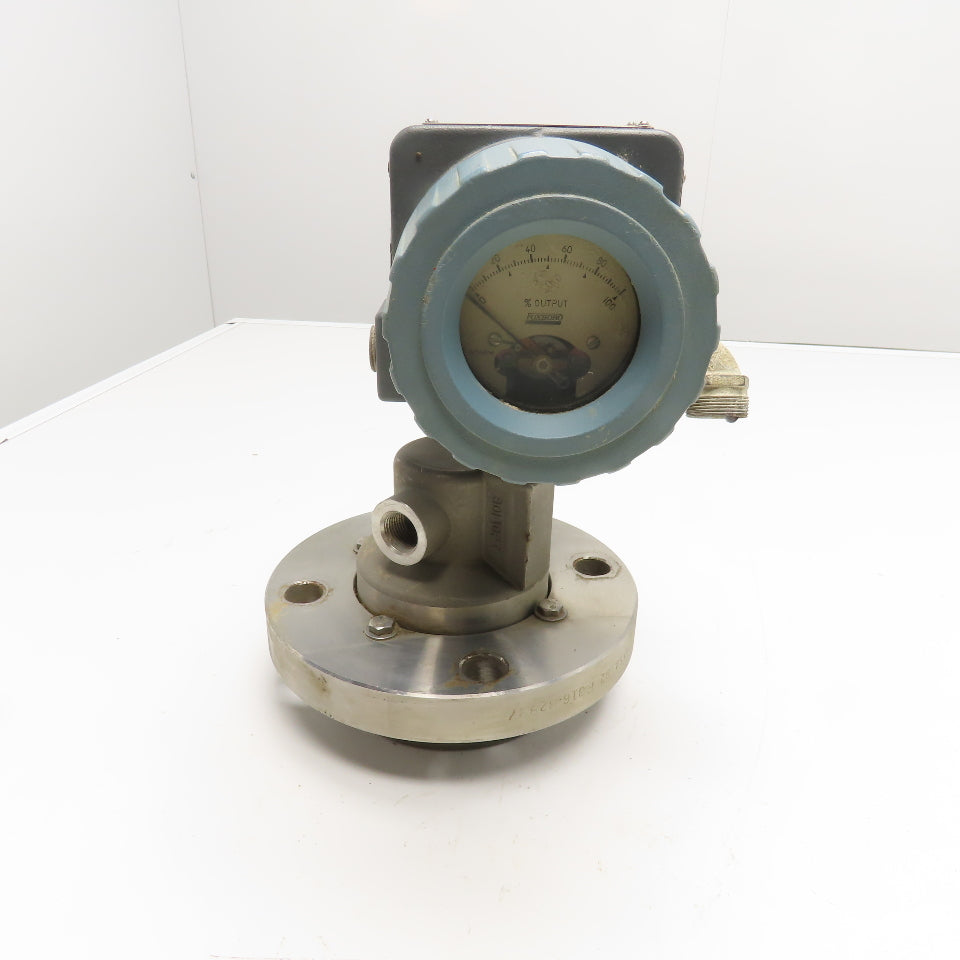 Foxboro 824DF-IS1SMSA1-A 3" Flange Pressure Transmitter 12.5-65VDC 0-100% Output