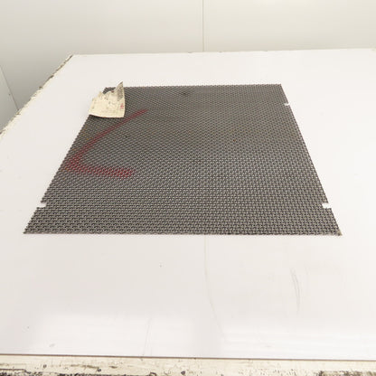 Steel Screen Fines Wire Mesh 26" x 23-1/8" 3/16" Openings 3/32" Thick
