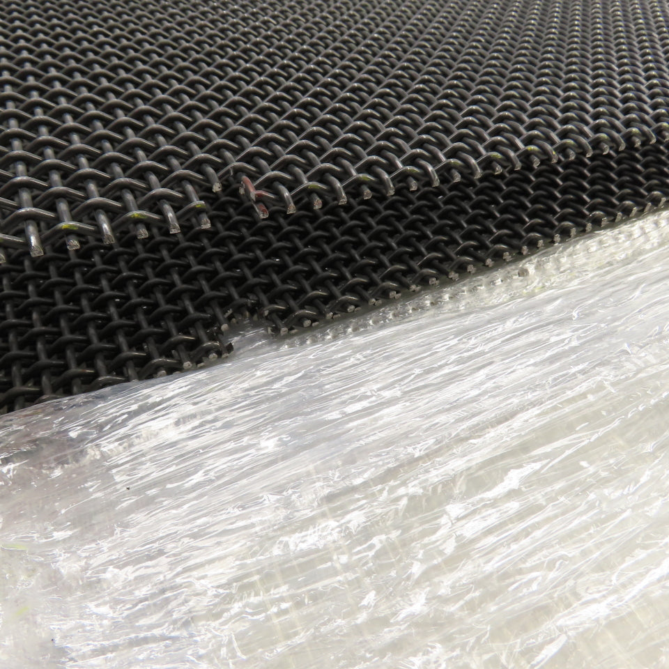 Steel Screen Fines Wire Mesh 26" x 23-1/8" 3/16" Openings 3/32" Thick Lot Of 3