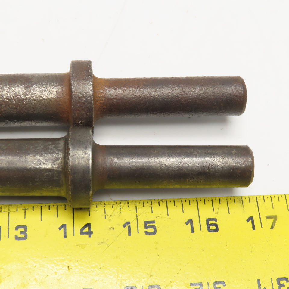 9" Impact Jack Hammer Demolition Moil Point Chisel 11-1/2" OAL Lot Of 2
