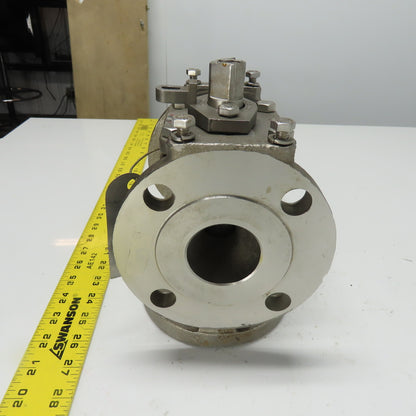 Flowserve 2-MG4-11D-0T9M1GA 2" Stainless Steel Industrial Plug Valve CF8M