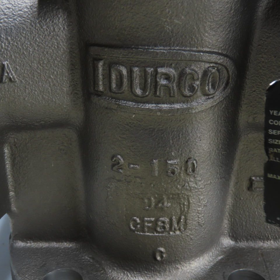 Flowserve 2-MG4-11D-0T9M1GA 2" Stainless Steel Industrial Plug Valve CF8M