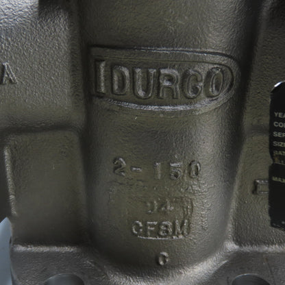 Flowserve 2-MG4-11D-0T9M1GA 2" Stainless Steel Industrial Plug Valve CF8M