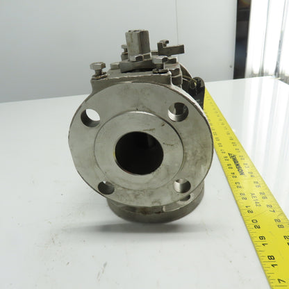 Flowserve 2-MG4-11D-0T9M1GA 2" Stainless Steel Industrial Plug Valve CF8M