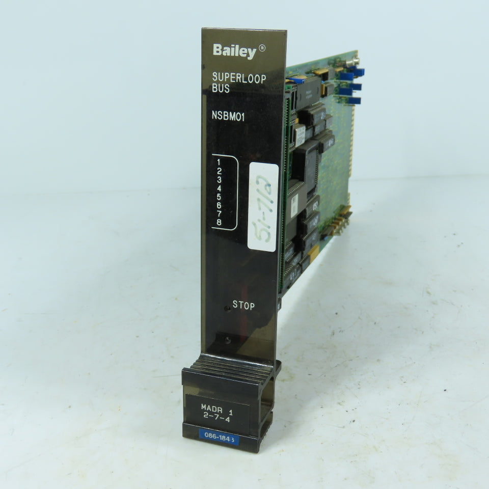 Bailey NSBM01 Network 90 Superloop Bus Module +5VDC 8VA