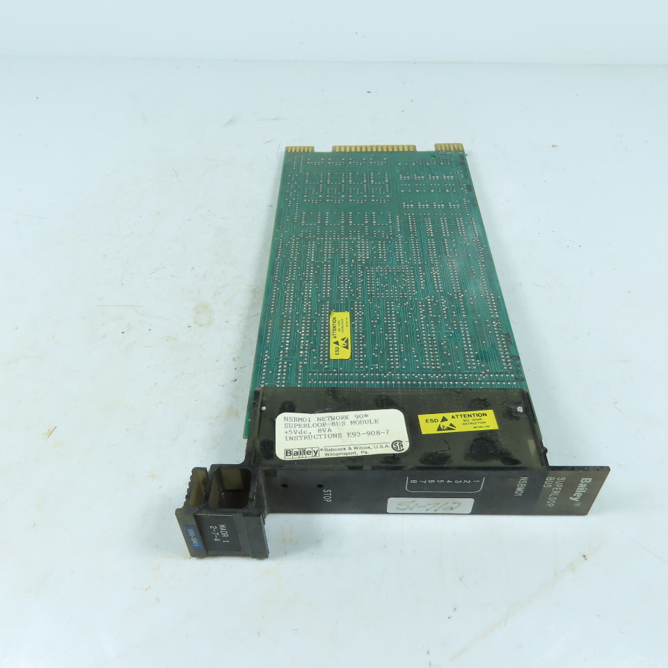 Bailey NSBM01 Network 90 Superloop Bus Module +5VDC 8VA