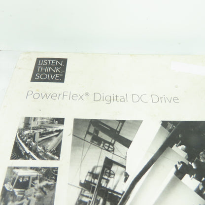 Allen Bradley Rockwell PowerFlex Digital DC Drive User Manual Version1.006-2.002