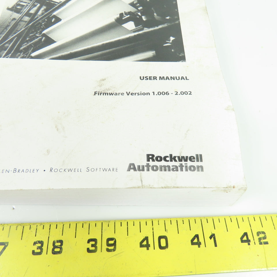 Allen Bradley Rockwell PowerFlex Digital DC Drive User Manual Version1.006-2.002