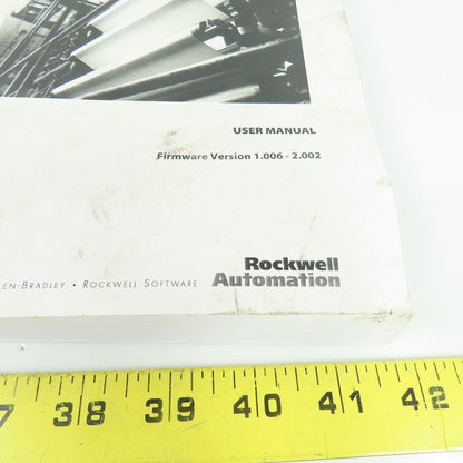 Allen Bradley Rockwell PowerFlex Digital DC Drive User Manual Version1.006-2.002
