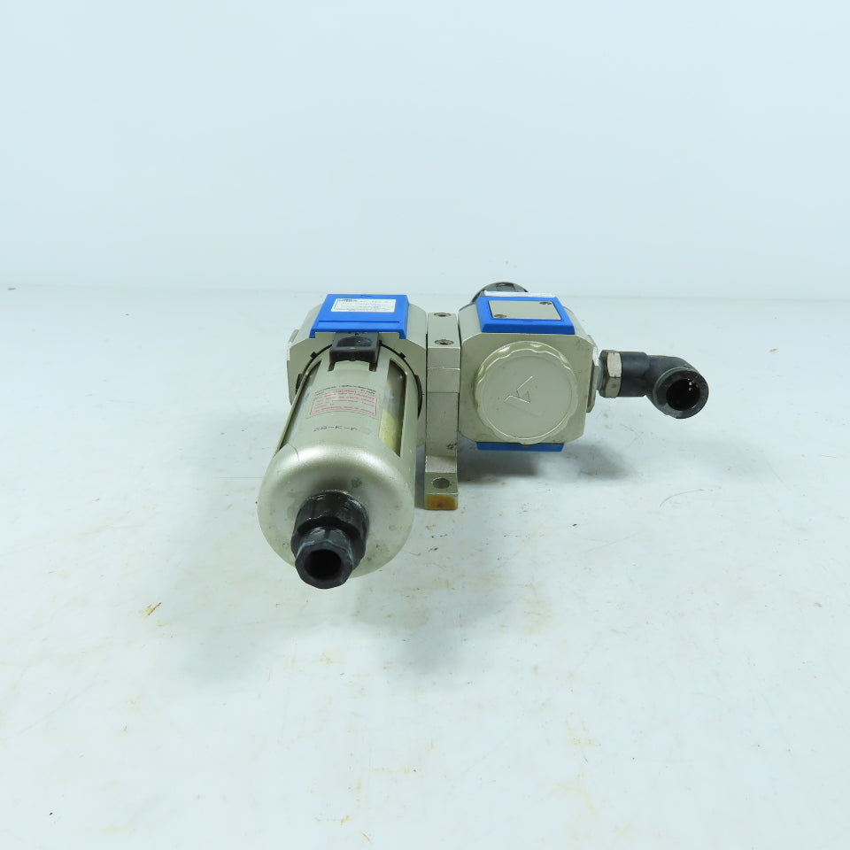 Nitra AR-322 AF-323-A Pneumatic Filter Regulator Combo 20-130 PSI Range