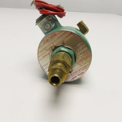 Asco 8314C15 1/4" NPT Brass Solenoid Valve 110/120V