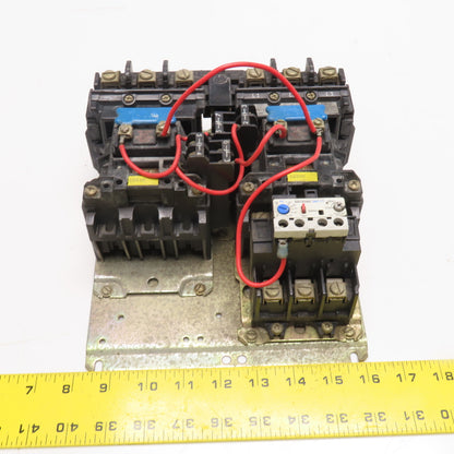 Allen Bradley 505-BOD-A2C Size 1 Reversing Starter 600V Max 115V Coil