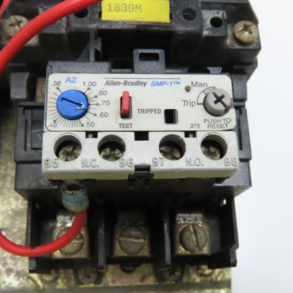 Allen Bradley 505-BOD-A2C Size 1 Reversing Starter 600V Max 115V Coil