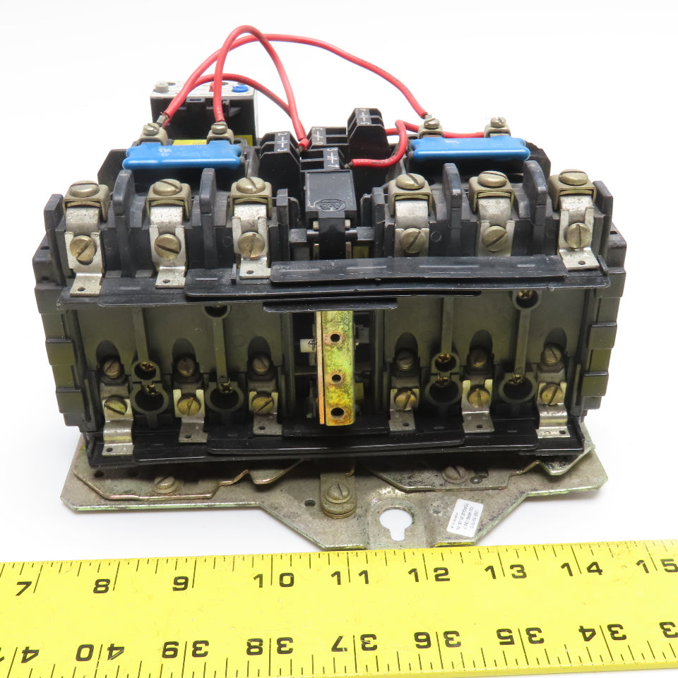 Allen Bradley 505-BOD-A2C Size 1 Reversing Starter 600V Max 115V Coil