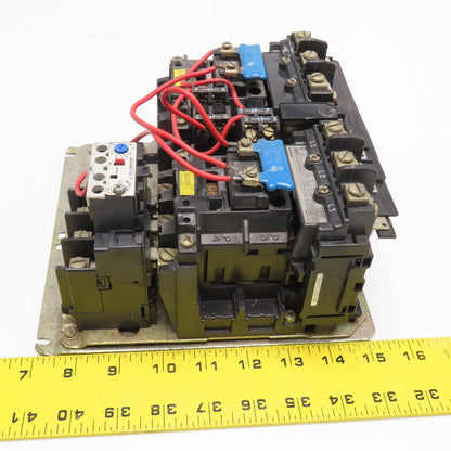 Allen Bradley 505-BOD-A2C Size 1 Reversing Starter 600V Max 115V Coil