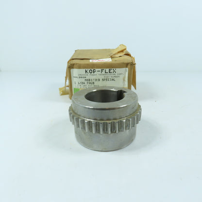 Kop-Flex 1 1/2W FHUB Gear Coupling Flex Hub Size 1-1/2 W 1-7/8" Bore