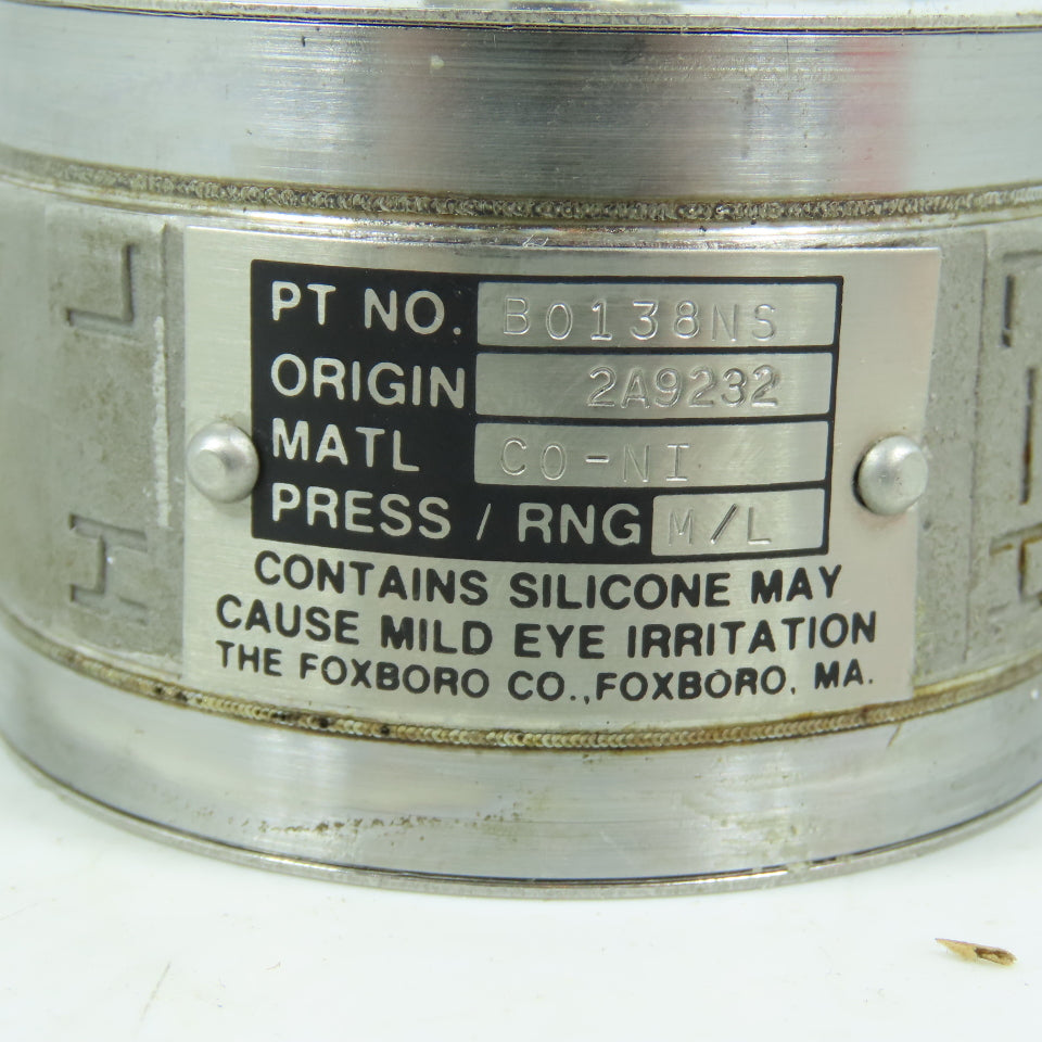 Foxboro B0138NS Pressure Sensor Module Co-Ni Diaphragm