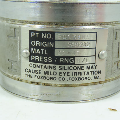 Foxboro B0138NS Pressure Sensor Module Co-Ni Diaphragm