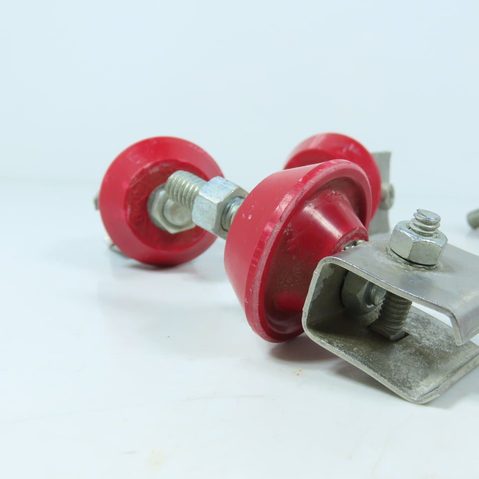 Insul-8 Corp 8300-W Red Conductor Bar Insulators Lot of 6