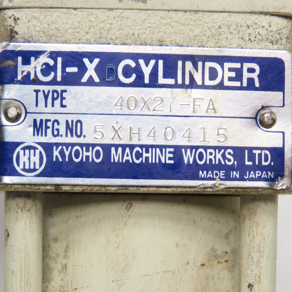 Kyoho 40X27-FA 40mm Bore x 27mm Stroke Double Acting Hydraulic Cylinder