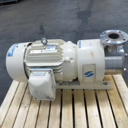 Silverson 600LS 30HP High Shear In-Line Mixer 3520RPM 575V 3" Inlet/Outlet