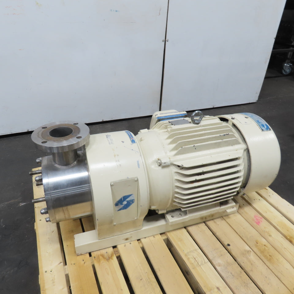 Silverson 600LS 30HP High Shear In-Line Mixer 3520RPM 575V 3" Inlet/Outlet