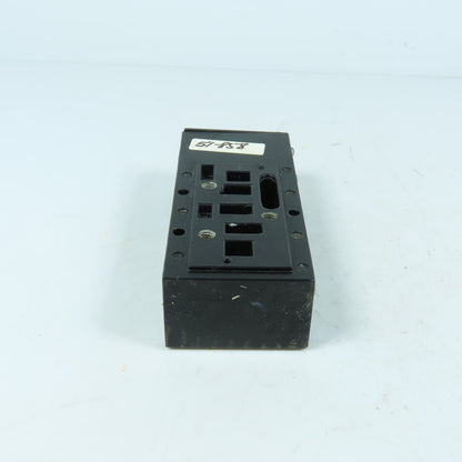 Ross Controls K022078 Pneumatic Solenoid Valve Base Manifold Sub-Base