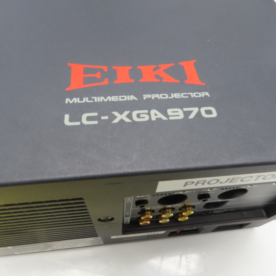 Eiki LC-XGA970 Multimedia Video Projector 100/120V 50/60Hz W/ Case & Cables